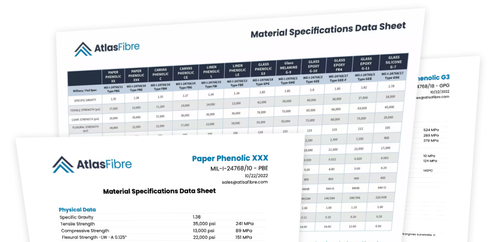 Laminate Cross Reference Chart - Atlas Fibre