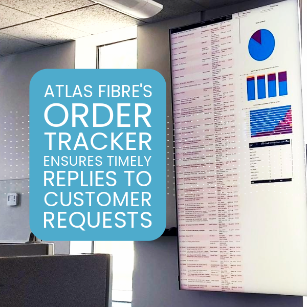 Atlas Fibre's Order Tracker